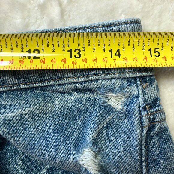 Garage Distressed Mom High Rise Jeans Size 7 - Picture 9 of 11
